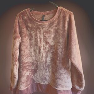 GAIAM Dusty Rose Fleece Pullover